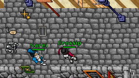 Crossip on screen