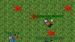 Dangerous Shorty on screen