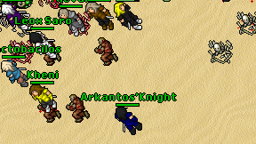 Arkantos'Knight on screen