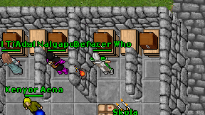 Defacer Who on screen