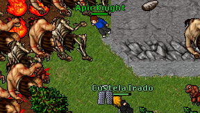 Apic Knight on screen