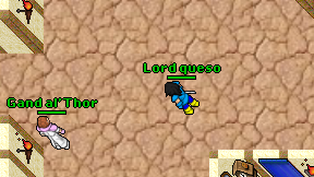 Lord queso on screen