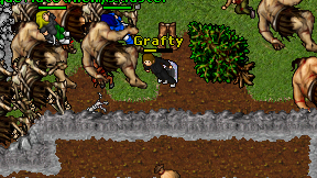 Grafty on screen