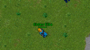 Elder Ella on screen