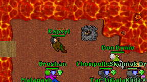 Kapsyl on screen