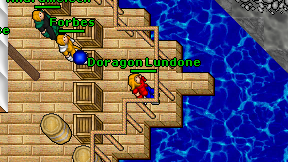 Doragon Lundone on screen