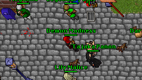 Demon Madness on screen