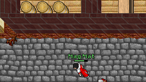 Mag Mat on screen