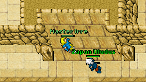 Master irre on screen