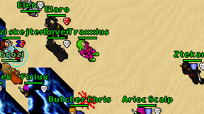 Traxxius on screen
