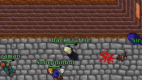 Dark Fluffie on screen
