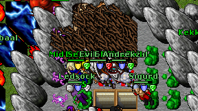 Evil keny on screen