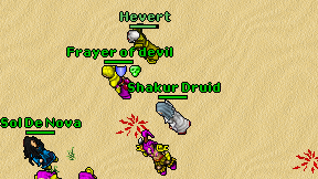 Shakur Druid on screen
