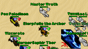 Master Wrath on screen