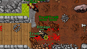 Dieage on screen