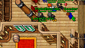 Lesystrate on screen