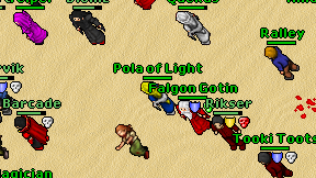 Pola of Light on screen