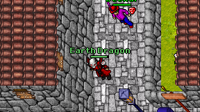 Earth Dragon on screen