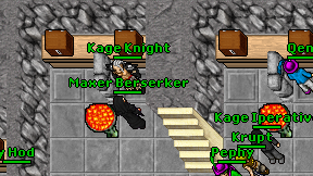 Kage Knight on screen