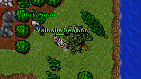 Valhalla Deamon on screen