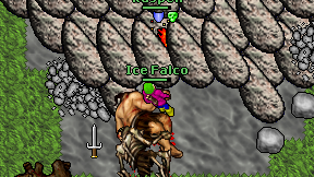 Ice Falco on screen