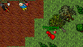 Pingping on screen
