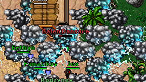 Galen Dansare on screen