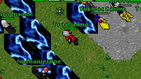 Trashaman on screen