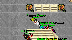 Aggro Dame on screen