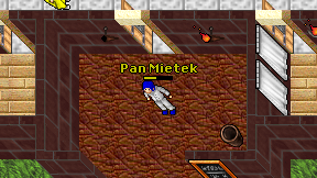 Pan Mietek on screen
