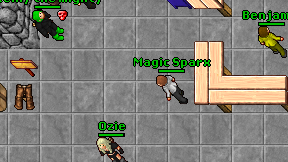 Magic Sparx on screen