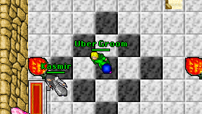 Uber Groom on screen