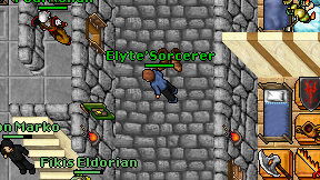 Elyte'Sorcerer on screen