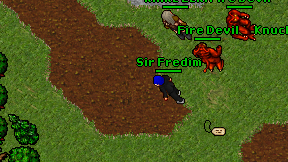 Sir Fredim on screen