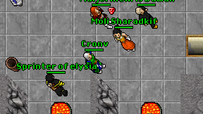 Cronv on screen