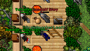 Grandmaster Leaff on screen
