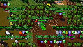 Dark Disada on screen