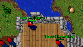 Konsol Benke on screen