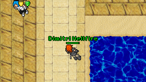 Dimitri Hellfire on screen