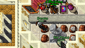 Dexlo on screen