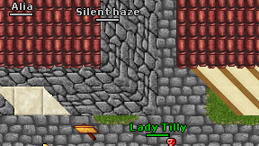 Silent haze on screen
