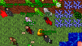 Lady Troll on screen