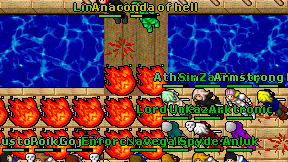 Anaconda of hell on screen