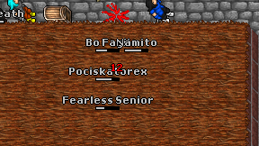Pociskatorex on screen