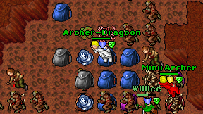 Archer-Dragoon on screen