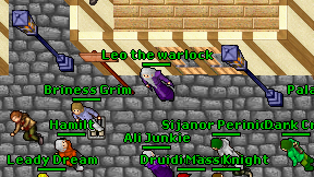 Leo the warlock on screen