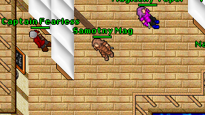 Samotny Mag on screen
