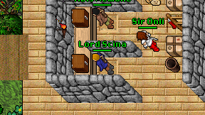 Lord Scina on screen