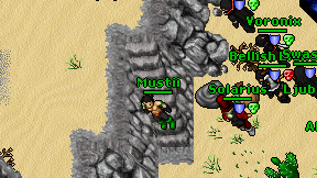 Mustii on screen
