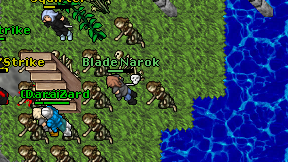 Blade Narok on screen